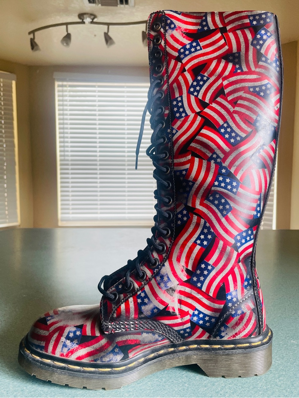 Dr. Martens Vintage Lace-up Tall Combat Boots